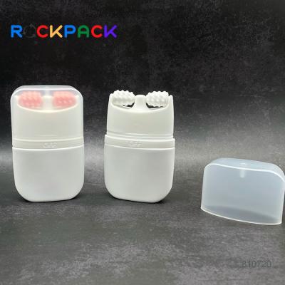 China Wholesale BEAUTY PACKAGING 50ml OEM Ball Massage Empty Single Roller Roll On Deodorant Bottle Packaging For Cream/Oil for sale