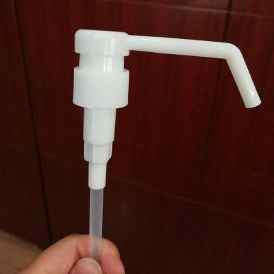 China Spill Running Non Fast By Shipping 28/410 Long Nozzle Shampoo Lotion Pump For Hand Wash Bottle for sale