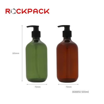 China PET Cosmetic Gel Instant Use Shampoo Hand Wash Plastic Pump Bottle for sale