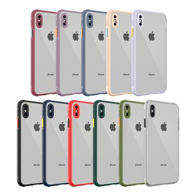 China High quality luxury tpu cover protector acrylic cellphone phone case for iPhone XS Max for sale