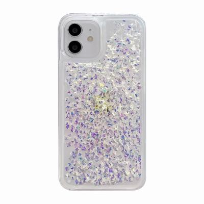 China Clear Protector Cover 2021 Fashion Liquid Glitter Water Phone Case For iPhone 11 pro max PRO max iPhone 12 for sale