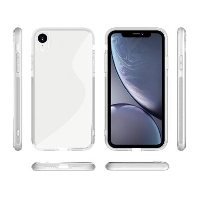 China Anti Skid Protective Cover Tpu Transparent Shockproof Phone Case Back Cover For iPhone XR for sale