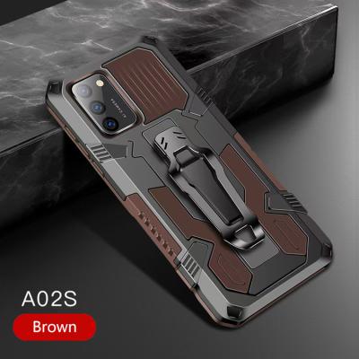 China Shockproof TPU+PC Tpu PC Phone Case Cover Back For SAMSUNG A02S for sale