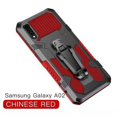 China TPU+PC For SAMSUNG A02 Case Shock Proof Durable PC+TPU Phone Case for sale