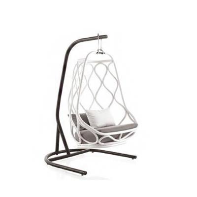 China China Manufacturer Direct Wholesale Modern Outdoor Garden Wooden Swing Egg Chair Rattan Swing Chair Hanging for sale