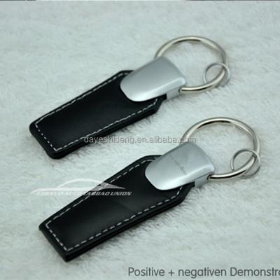 China For Car Key Alloy Car Key Chain Leather Key Fob For Lincoln Mazda Hyundai Fiat Cadillac Lexus Mitsubishi Buick Citroen for sale