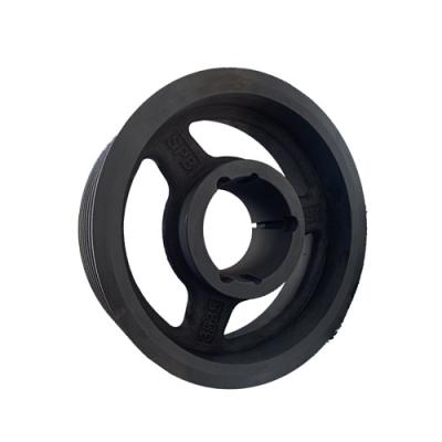 China High Hardness Custom Design V Belt Pulley 375mm Dimensions Spb 6 Groove Cast Iron V-Belt Pulley For Motor for sale