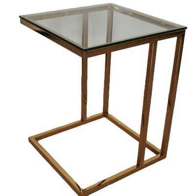 China Convertible Living Room Minimalist Coffee Tables C Shape Side Table for sale