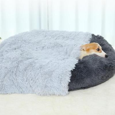 China Wholesale High Quality Fluffy Pet Covering Product Low Price Pet Stored Pet Blanket Design Logo Fluffy Blanket for sale