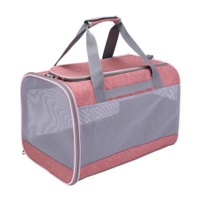 China OEM Low MOQ ODM Stocked Outdoor Bag For Pet Carrier Customized Pet Handbag Textured Pet Handbag for sale