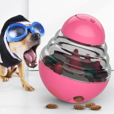 China Low MOQ Pet Training Bowl MIT Amazon Sell Pet Feeder Bowl Viable Automatic Hot Water Bottle For Pet Treat Ball for sale