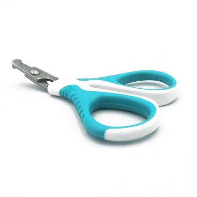 China Stocked OEM ODM Pet Product Nail Clips Nail Trimming Pet Tools Dog Cat Pet Grooming Cleaning Scissors for sale