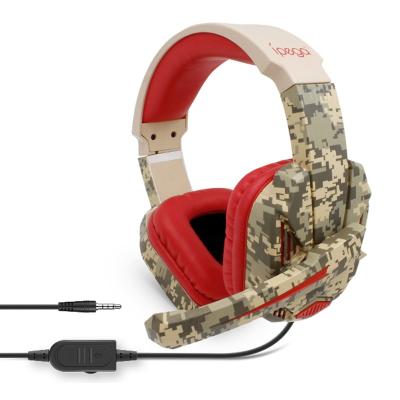 China Headband Ipega PG-R005 3.5mm Stereo Camouflage Gaming Headset Gaming Earphones For Switch/Switch Lite/PS4/PC/Xbox for sale