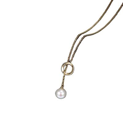 China FASHIONABLE Natural Oyster Pearl Baroque Freshwater Necklace for sale