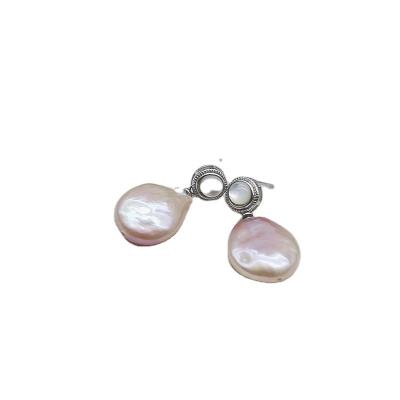 China z20210901 Trendy Trendy Handmade Fashion Luxury Freshwater Baroque Pearl Stud Earrings For Women for sale