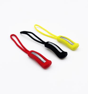 China Other Thoughtful PVC Zipper Pull Rope Tags Zip To Pull Replacement Zipper Tags for sale