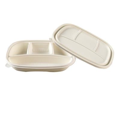 China Cornstarch Biodegradable Fast Food Packing Disposable Food Packaging Container for sale