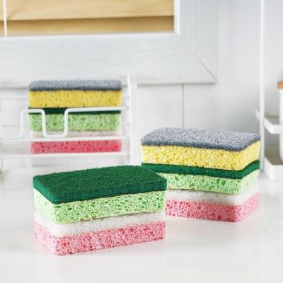 China Viable Natural Cellulose Sponge Cellulose Sponge Kitchen Cleaning Water Absorbent Foam for sale