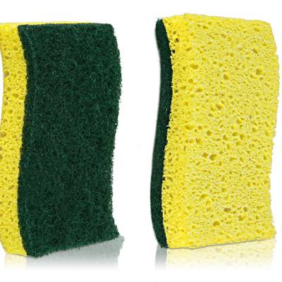 China Viable abrasive sponge, kitchen abrasive sponge, cellulose sponge for sale