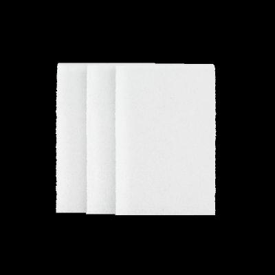 China Kitchen scouring pad non abrasive special white for sale