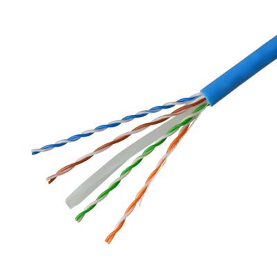 China Shenzhen Anxun High Quality Network Cables Cat6 Cable Manufacturers UTP Patch 4 Pairs 305m Price CAT6 Cable Roll for sale