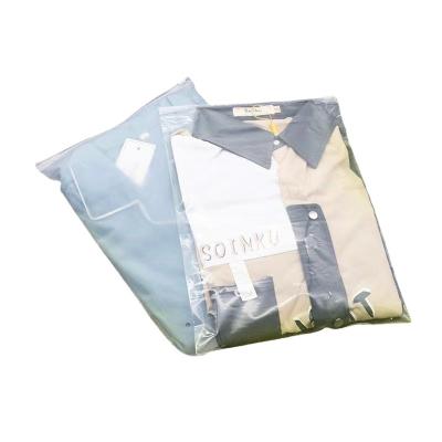 China Moisture Proof Extra Large Stand Zip Lock Plastic Sachet Transparent Mailing Bags For Clothing for sale