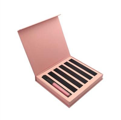 China Recyclable Rigid Cosmetic Foldable Nail Polish Packaging Paper Box With Customized Size for sale