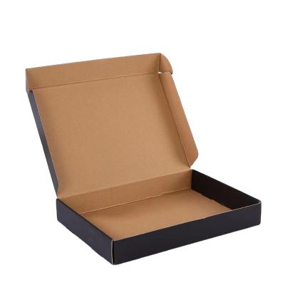 China Recyclable Flat Clothes Shipping Folding Storage Box For Dress Organized With Logo for sale