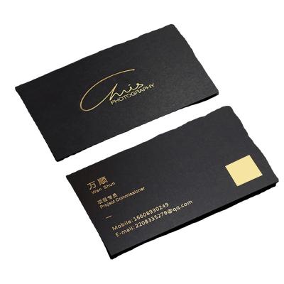 China paper & Modern Matte Marble Gold Foil Printed Cardboard Note Business Card Luxury Custom With Logo for sale