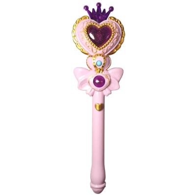 China OVER 6 YEARS toys for kid's magic wand hot sale promotional pink LED stick led princess flashing light foam stick for sale