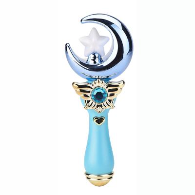 China ABOVE 3 YEARS girl magic wand magic toy flashing light up magic wand musical toy beautiful stick gift for sale