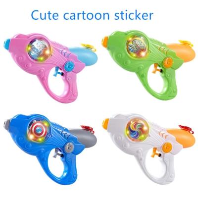 China 2021 Summer New Kids Water Gun Electric Light Up Water Gun Fun With Light for sale