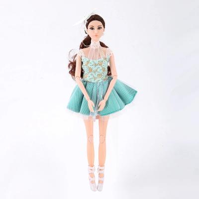 China Lovely Cartoon Toy Baby Doll For Dress Doll Gift Girl The Princess Series Fairy Makeup Look Fashion Toy for sale