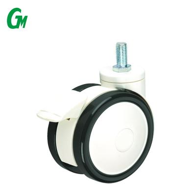 China Safe high quality Medical PIVOT hospital bed caster wheel stryker stretcher caster 3 function .medical caster for sale