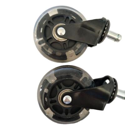 China Contemporary transparent gray LED light roller blade wheel caster for sale for sale