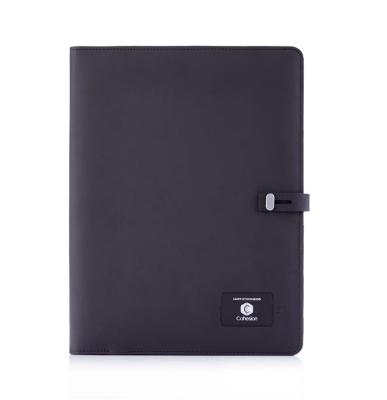 China Administrative Meeting / Gift Business Mobile Office Power Folder Combination With Illuminated Logo for sale