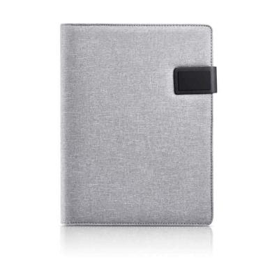 China Wholesale High Quality Polyester+PU Leather Folder Business Folder Documents Organizer for sale