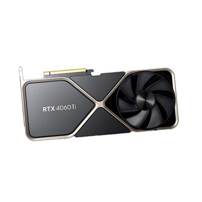 China Bulk n-VIDIA GPU 16GB RTX4060ti Graphic Card with Fan Cooling Technology Design for sale