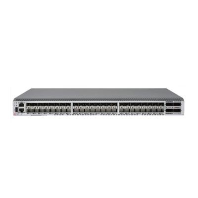 China Brocade G620 64 Ports 32GB Modules Rack Fiber Switches with 56 Gb/s Capacity and LACP for sale