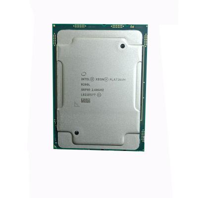 Cina 2.7GHz Intel Xeon Platinum CPU 8280L Server Processore 28 Core Socket di supporto a 64 bit G2 in vendita