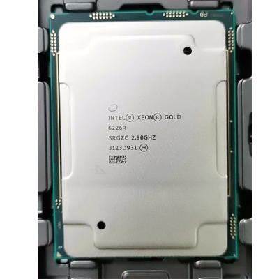 China Intel Xeon Gold 6226R CPU Procesador de dieciséis núcleos escalables para servidor de soquete dual utilizado en venta