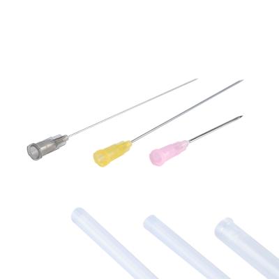 China Beauty Needle Hypodermic Injection Needle Disposable Micro Mesotherapy Cannula Needle 28g 29g for sale