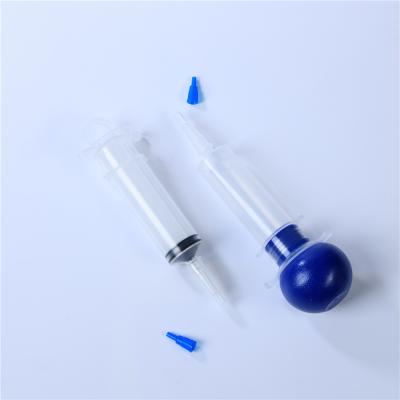 China PVC Medical Plastic Irrigation Syringe 50ml 60ml 100ml 150ml 250ml 200ml 250ml 300ml Large for sale