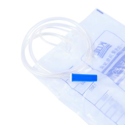 China Portable Hospital Leg Drainage Urine Bag Collection Luxury Hospital 2000ml Urine Bag for sale