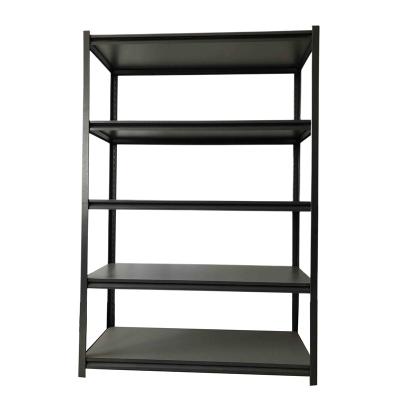 China Garage Heavy Duty Adjustable Steel Metal Warehouse Storage Racks 5 Tier Boltless Units Shelving Racks for sale