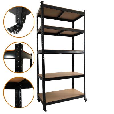 China Estantes industrial de garaje de prateleiras d'almacenaje de Para de metalicos de mensole racks of warehouse furniture corrosion protection shelving rack for sale