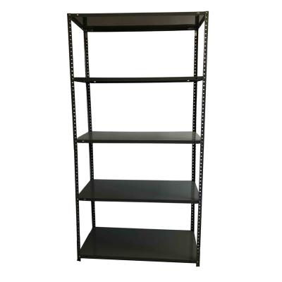 China Corrosion Protection 5 Tier Warehouse Industrial Light Duty Metal Garage Shelving Unit Steel Bolted Store Shelving Rack Rack System For Sale for sale