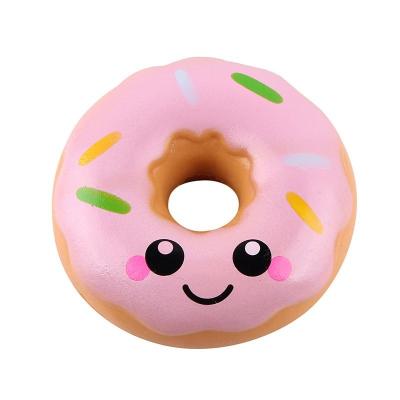 China Foam Fast Delivery Foam Toy Donut New Cheap Toy Donut PU Squishy Squishy Toy for sale