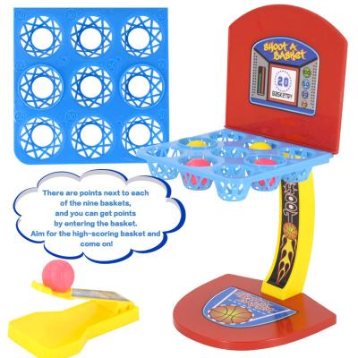 China Low price mini basketball table game console shooting children's toys HTQQ-HD-0030 for sale