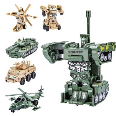 China 2022 Most Popular Children's Toys Armor Impact Deformation Robot Educational Car MODEL TOY for sale